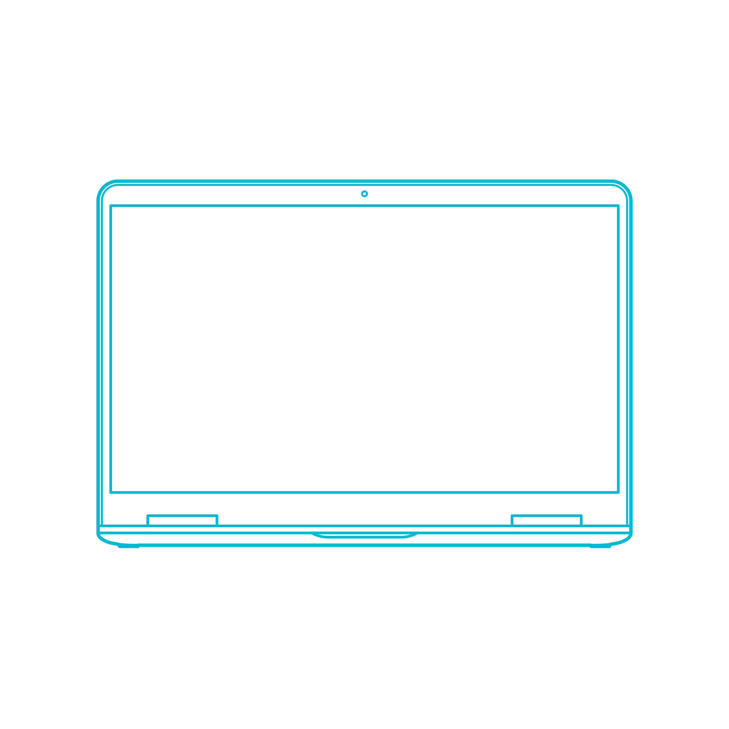 Digital Samsung Laptops Simple Line Art Svg Vector Free Vectors